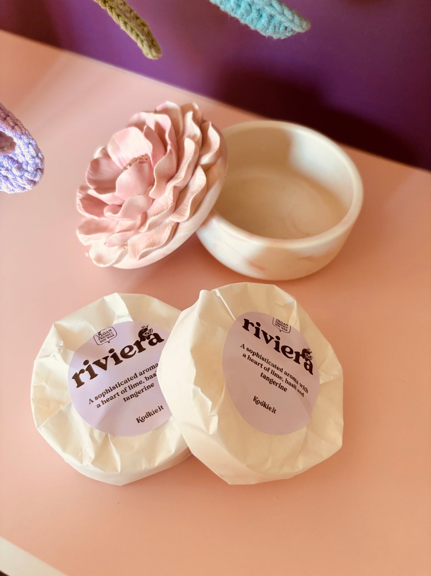 Candela Refill per Vasetto Camelia – Profumata e Sostenibile