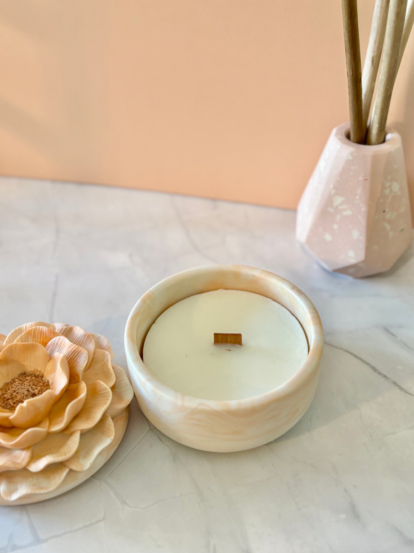 Candela Refill per Vasetto Camelia – Profumata e Sostenibile