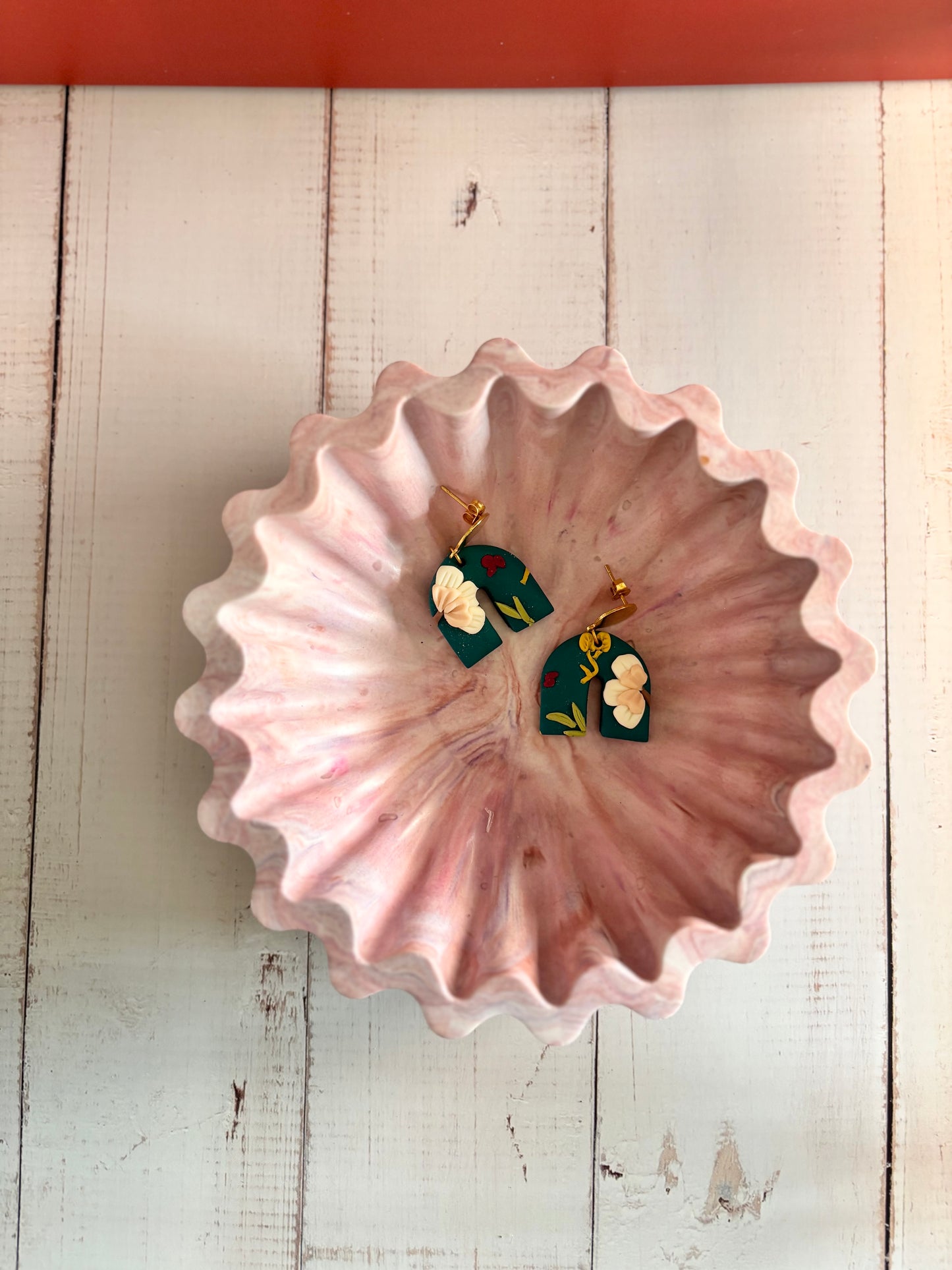 Svuotatasche moderno - Rose Shell