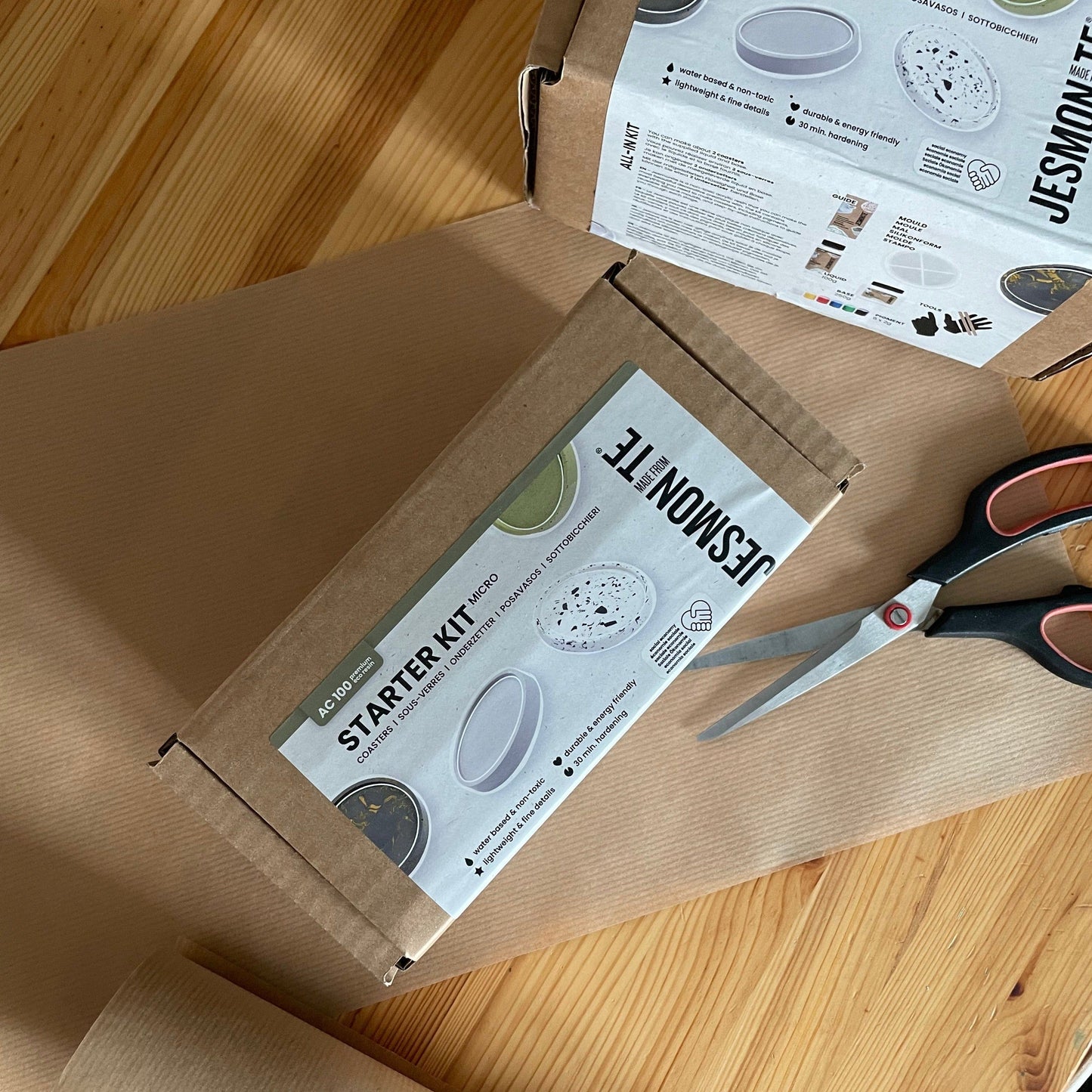 Kookie.it Arredamento Kit Fai da Te - Crea il tuo Piattino in Eco Resina