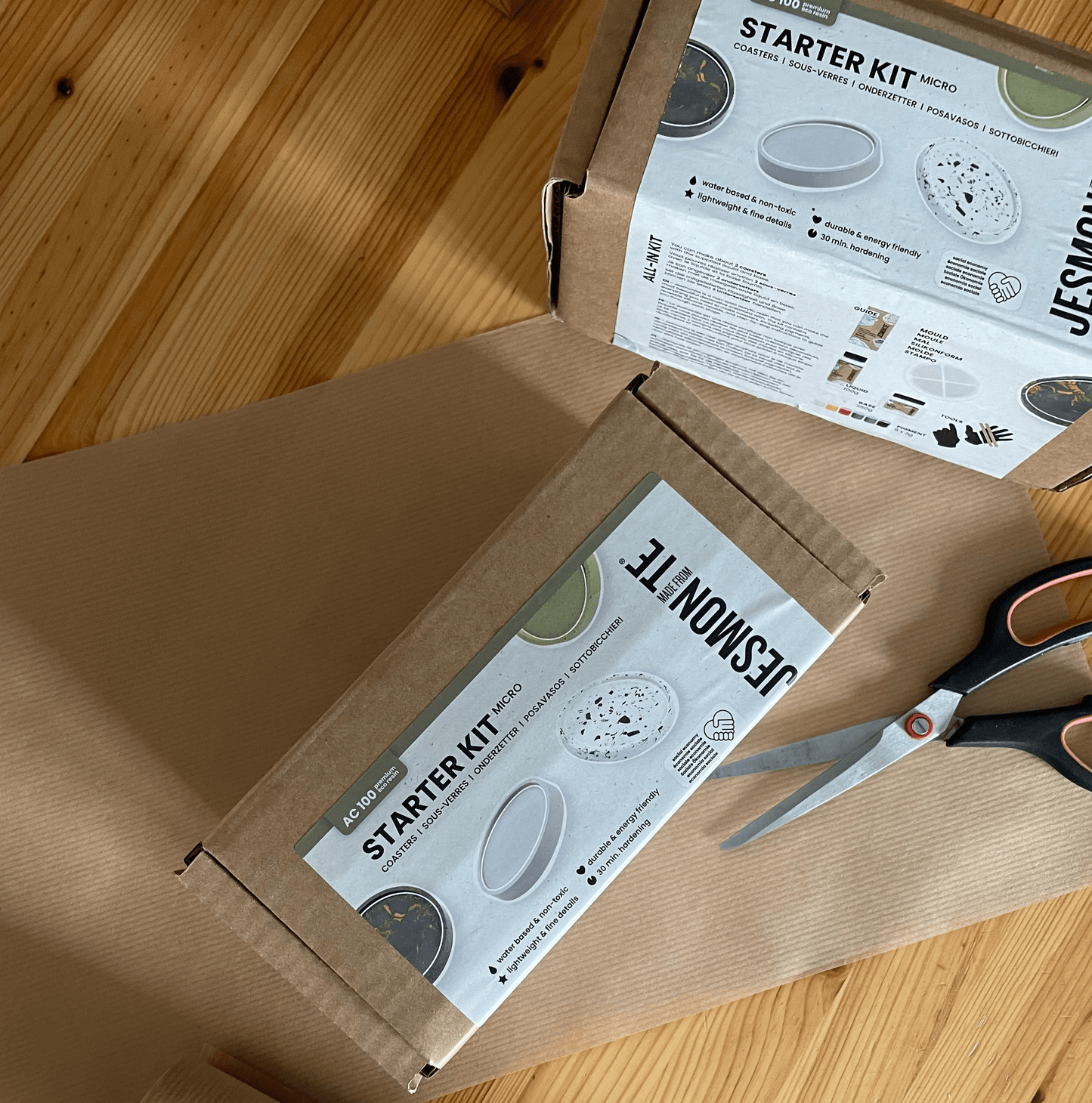Kookie.it Arredamento Kit Fai da Te - Crea il tuo Piattino in Eco Resina