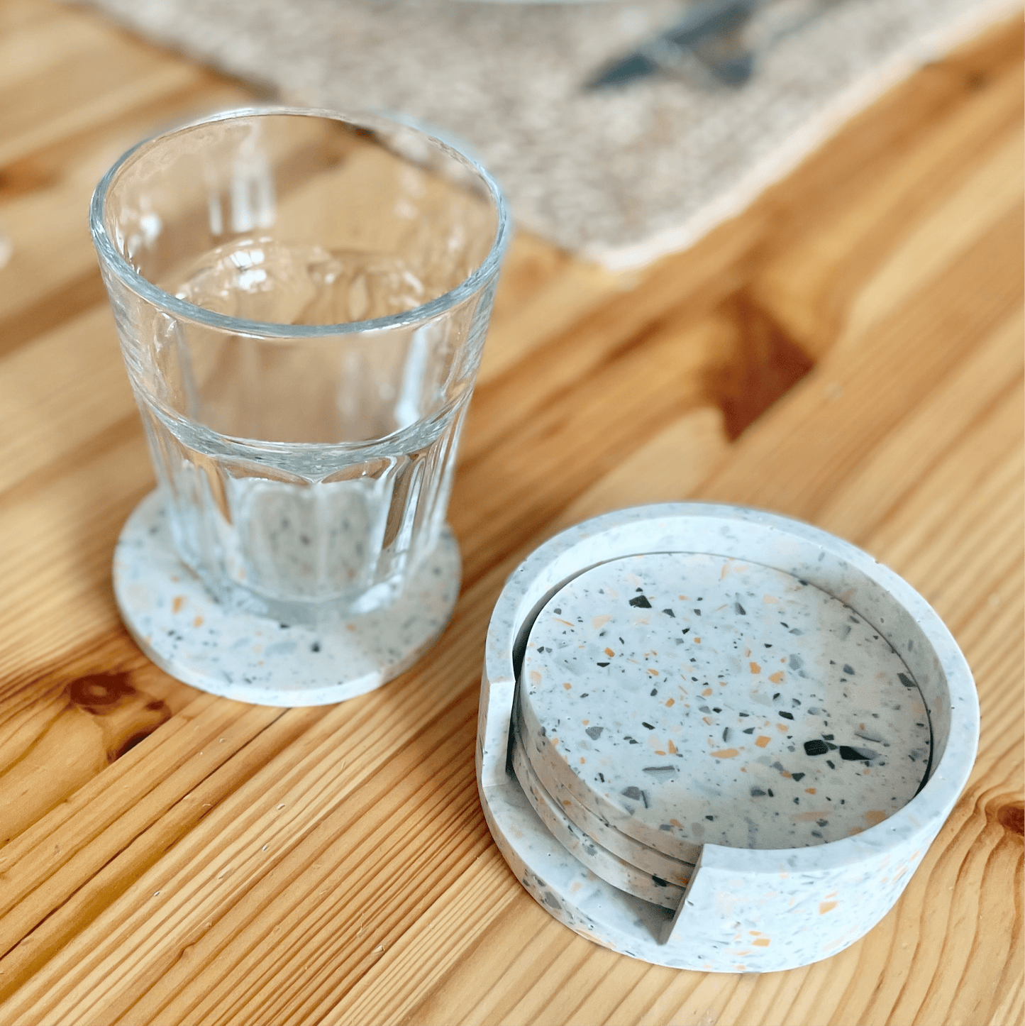 Kookie.it Arredamento Kit Fai da Te - Crea il tuo Set di Sottobicchieri in Eco Resina