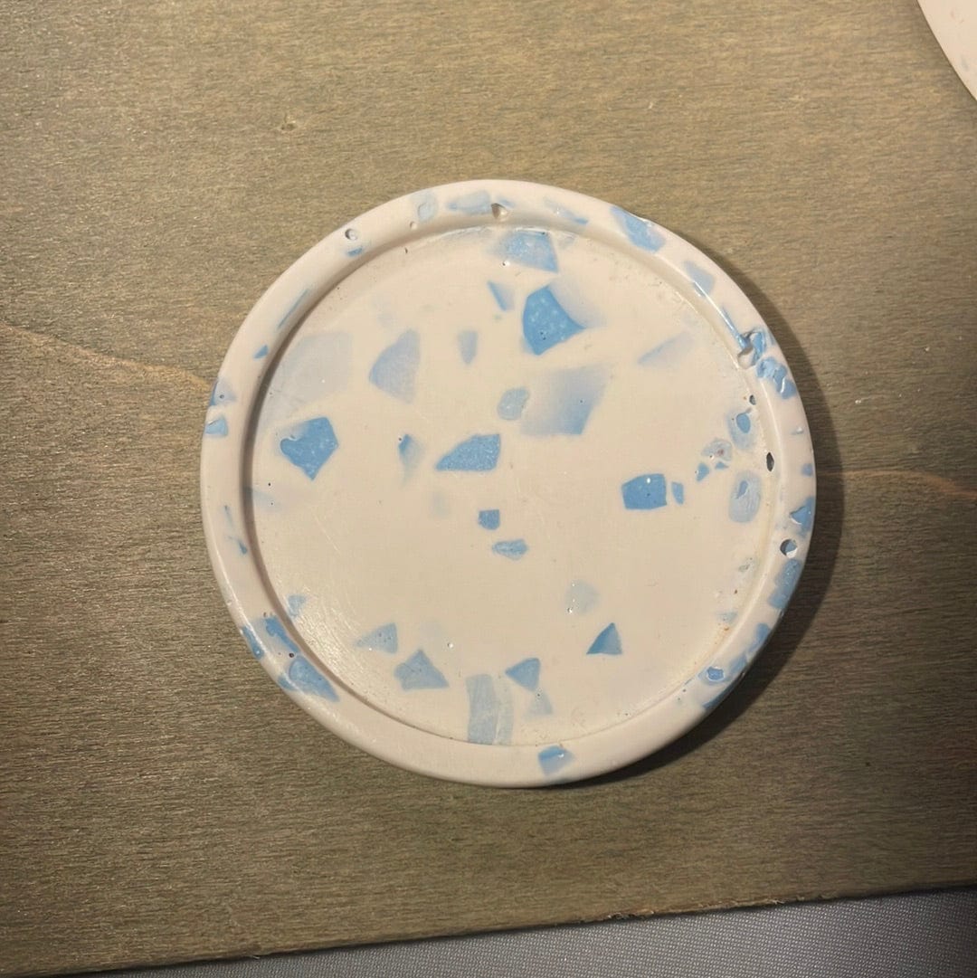 Kookie.it Azzurro briciole Sottobicchiere Terrazzo Mini