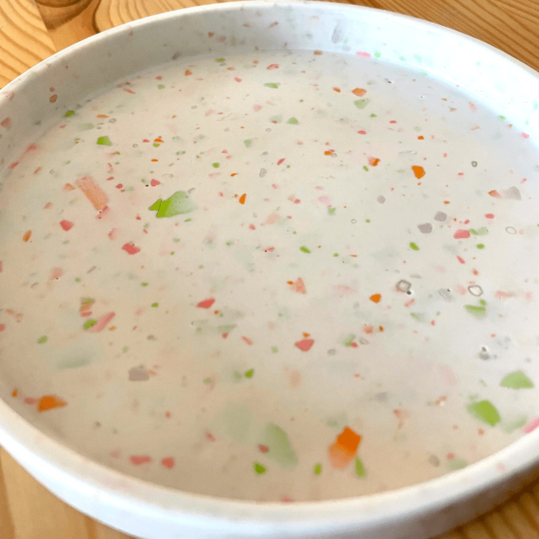 Kookie.it Fluo Vassoio in eco resina fatto a mano