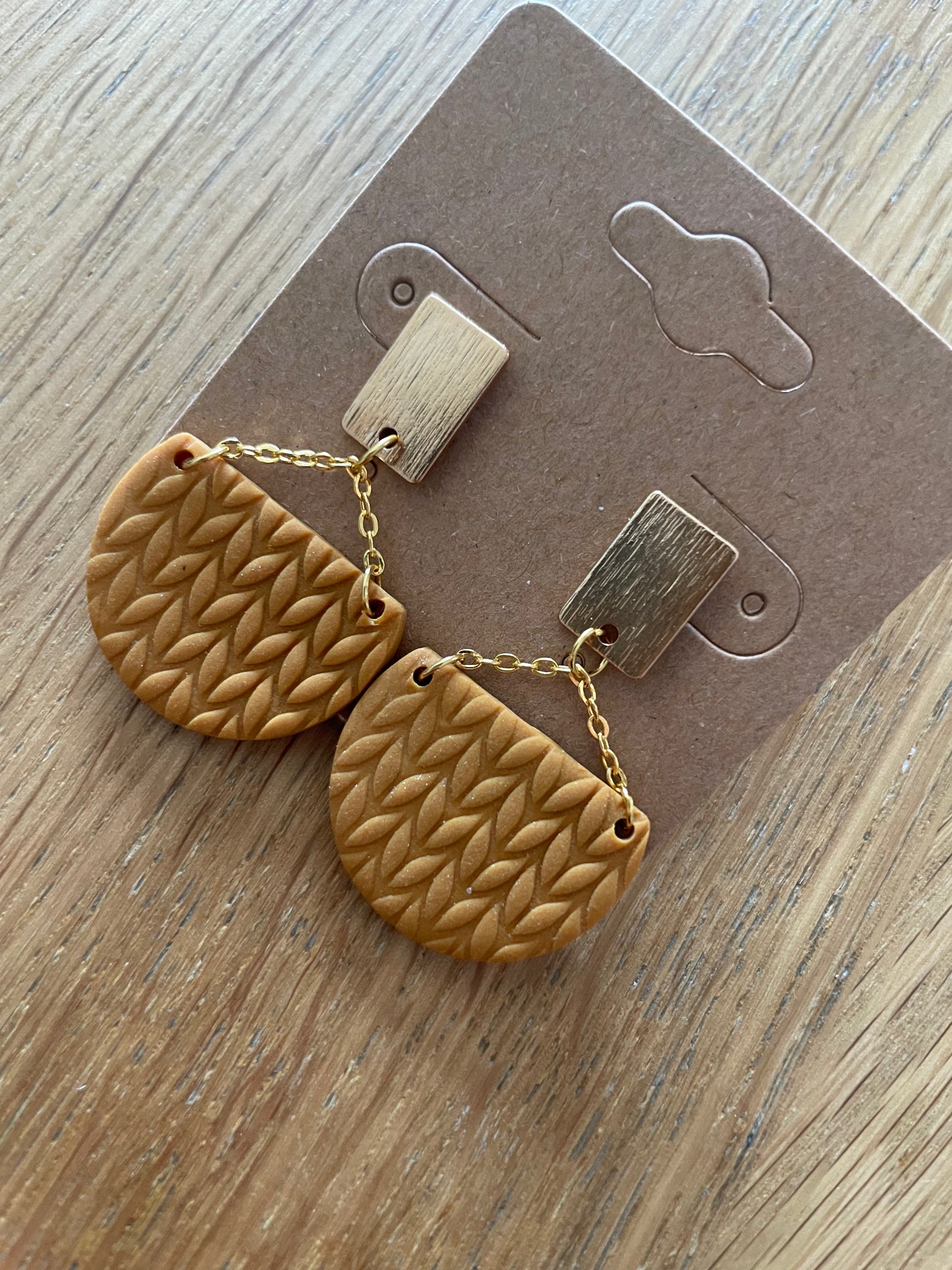 Knit - Orecchini fatti a mano