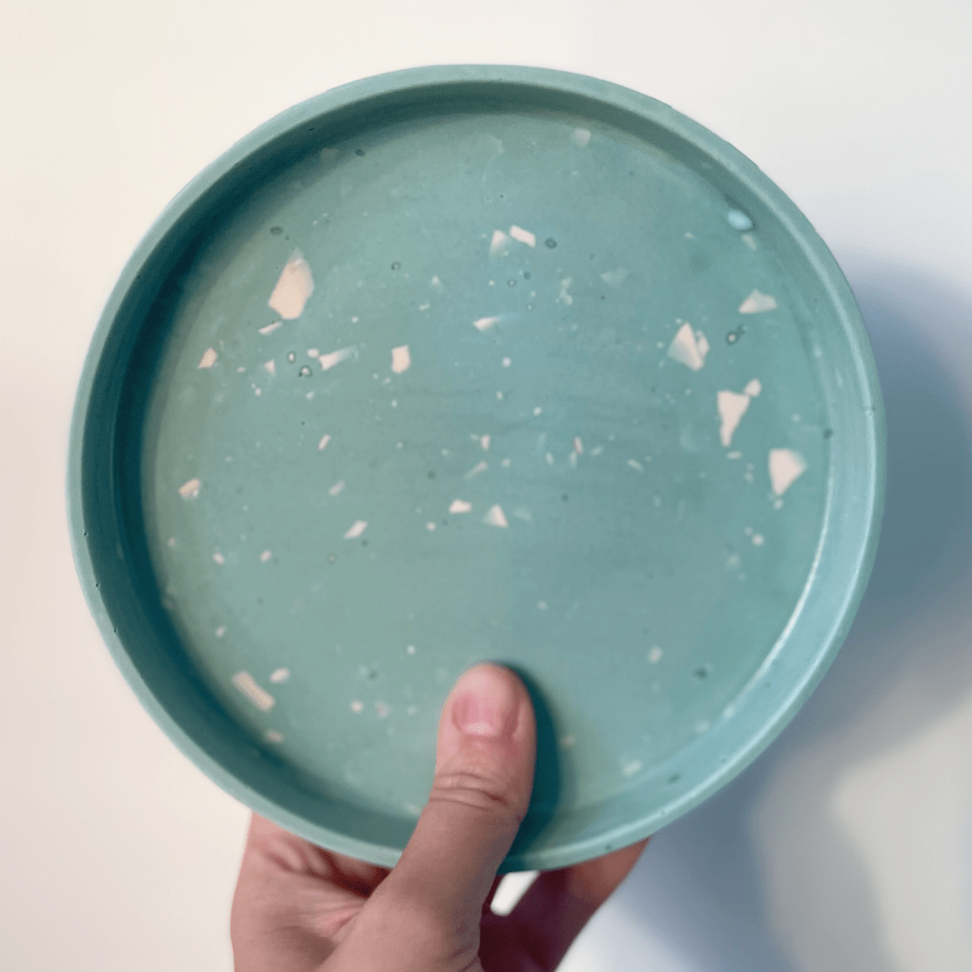 Kookie.it Salvia Vassoio in eco resina fatto a mano