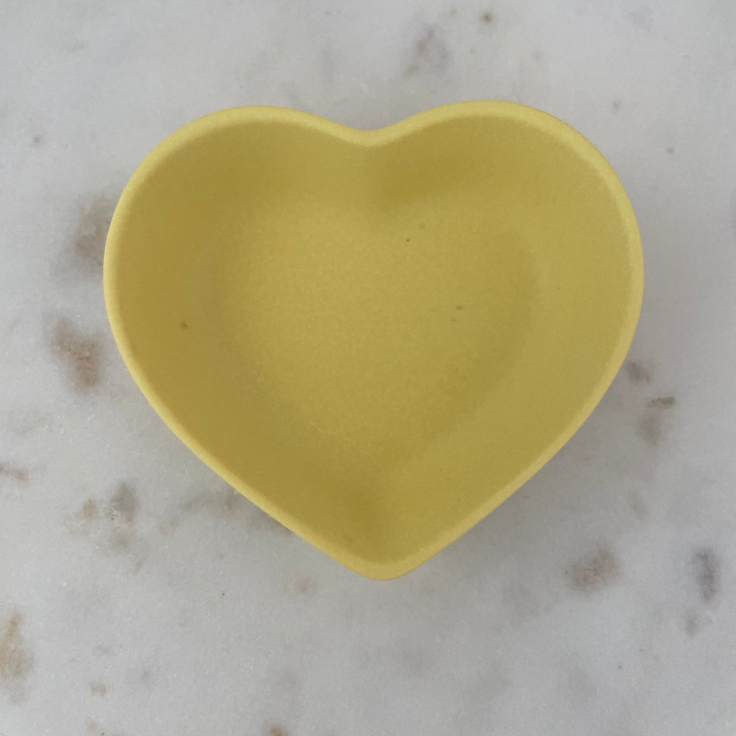 Kookie.it Arredamento Giallo Mini Portagioie Cuore