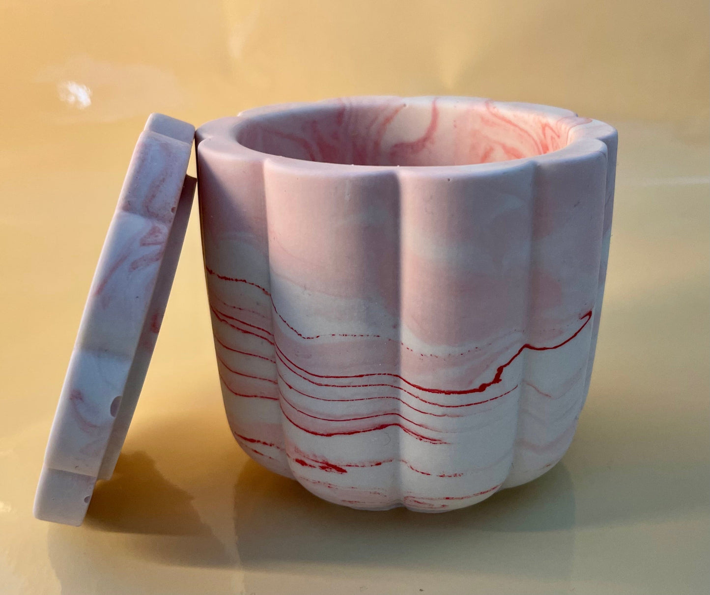 Kookie.it Arredamento Vaso Fiore marmo rosa