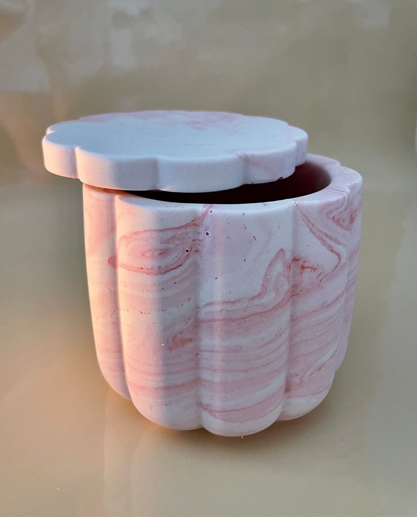 Kookie.it Arredamento Vaso Fiore marmo rosa