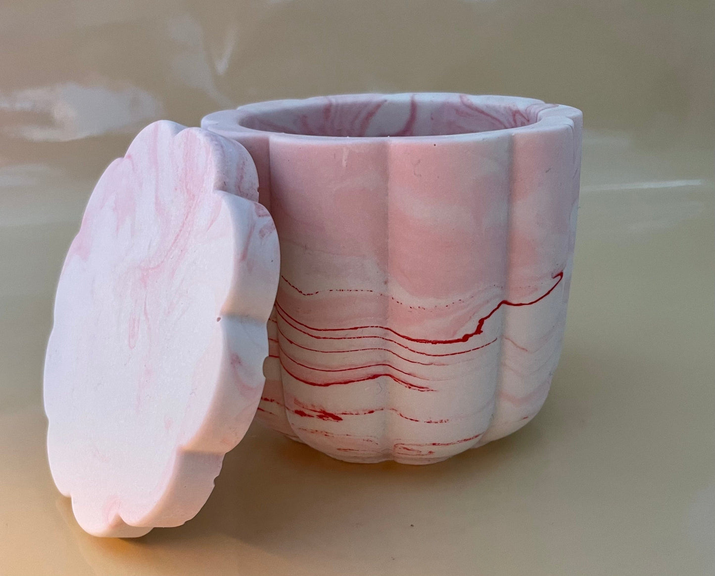 Kookie.it Arredamento Vaso Fiore marmo rosa