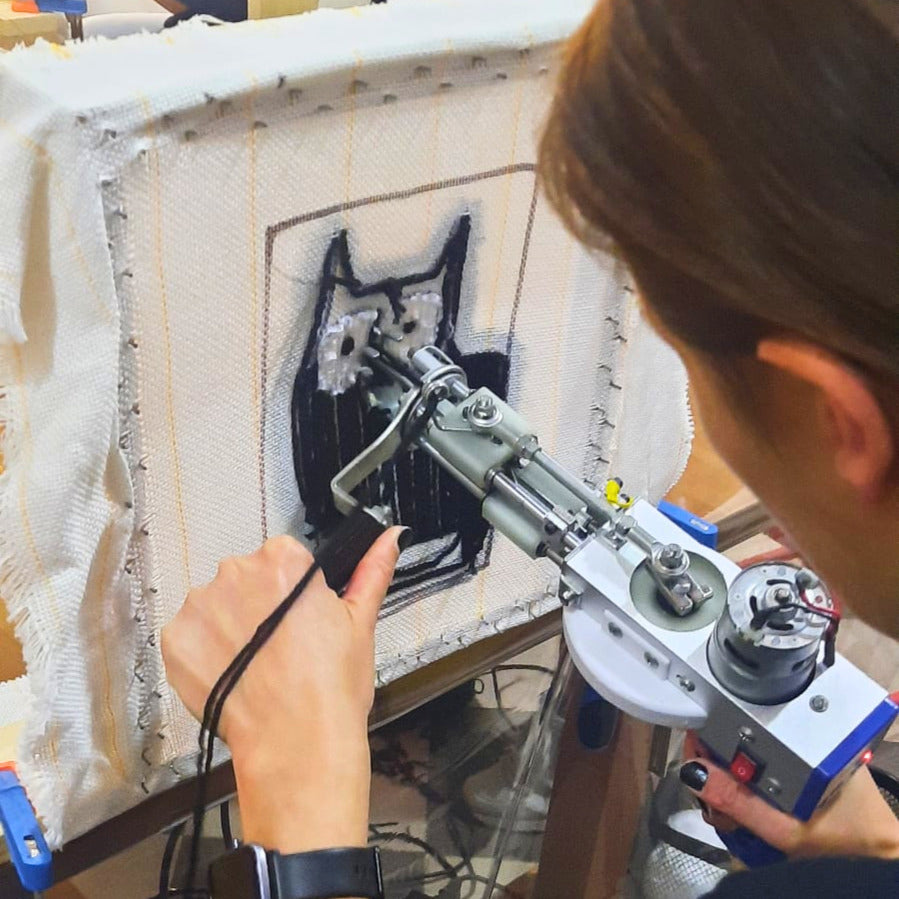 Corso di Tufting a Milano: crea il tuo quadretto-tappeto - Kookie.it