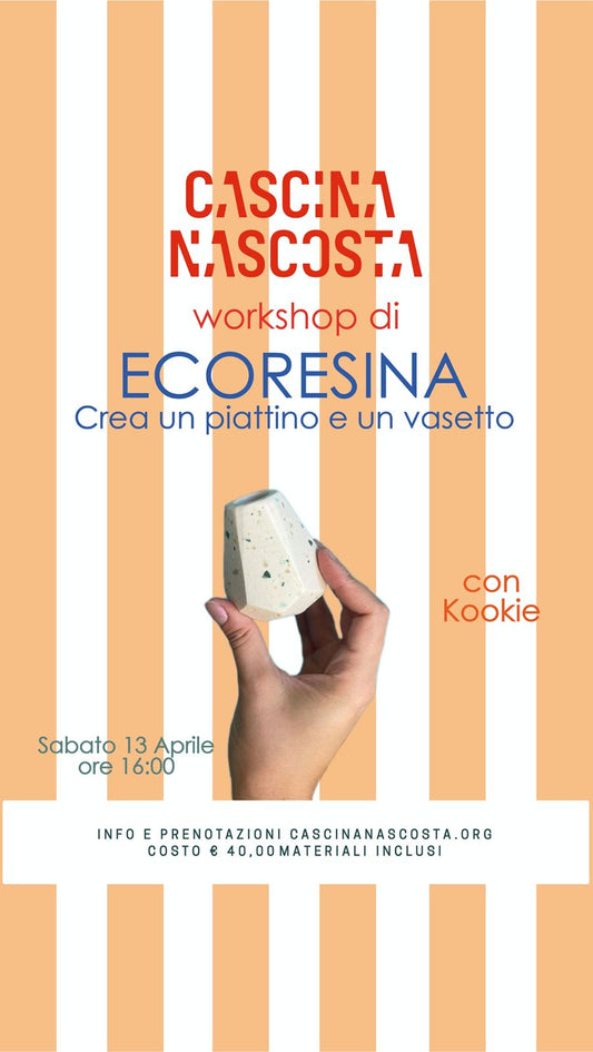 Laboratorio Eco Resina per adulti - Cascina Nascosta Milano - Kookie.it