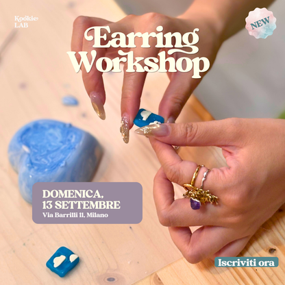 Earring Lab - Crea i tuoi orecchini e una ciotola porta gioie