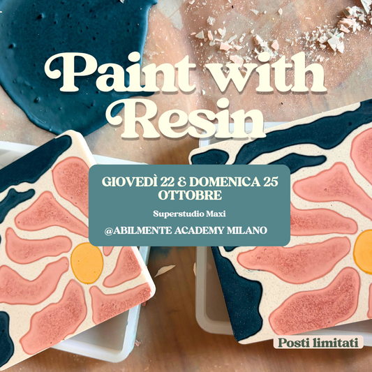 Paint with Resin @ Abilmente Milano — crea il tuo set di sottobicchieri 25 ottobre - Kookie.it