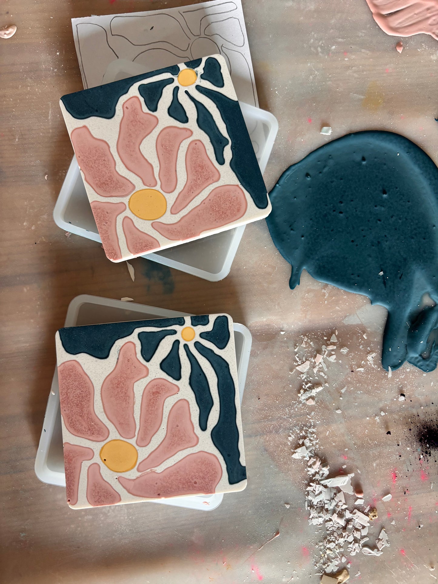Creative Nights - Resin Edition - Sottobicchieri in eco resina + Drink & Tapas @ Luma - Kookie.it