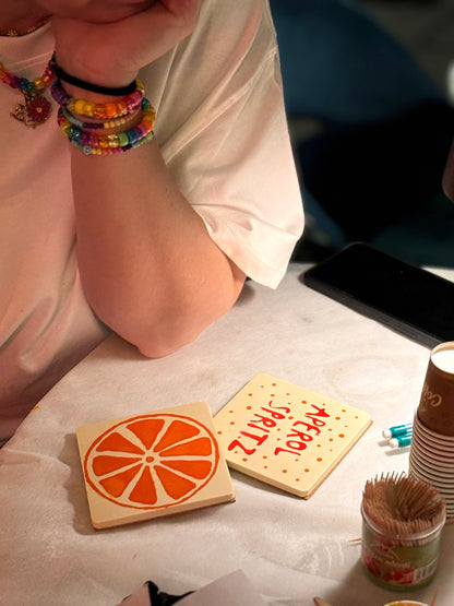 Sottobicchieri Lab: crea una coppia di Sottobicchieri in eco resina
