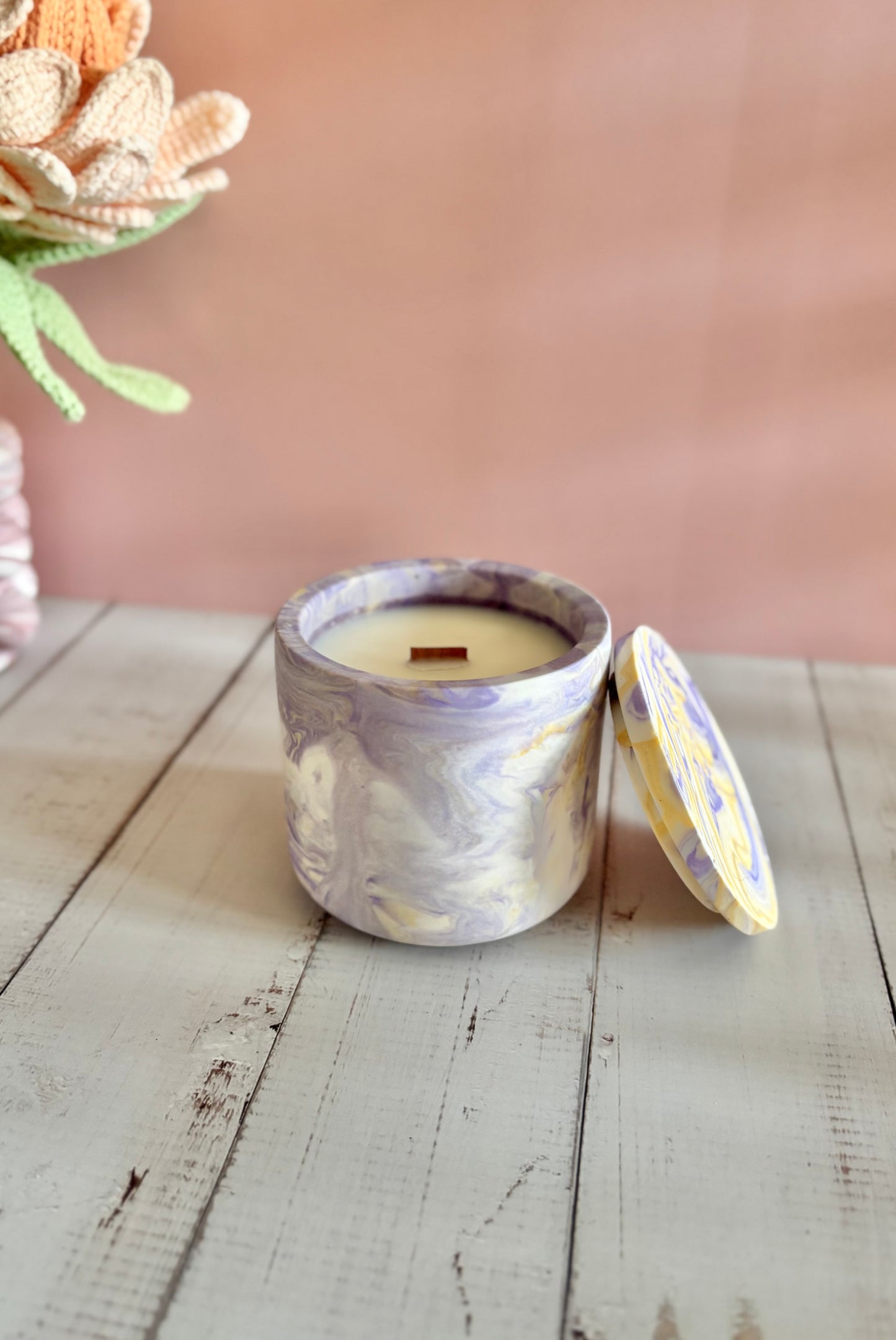 Candele in fiore - Crea la tua candela in eco-resina - Kookie.it