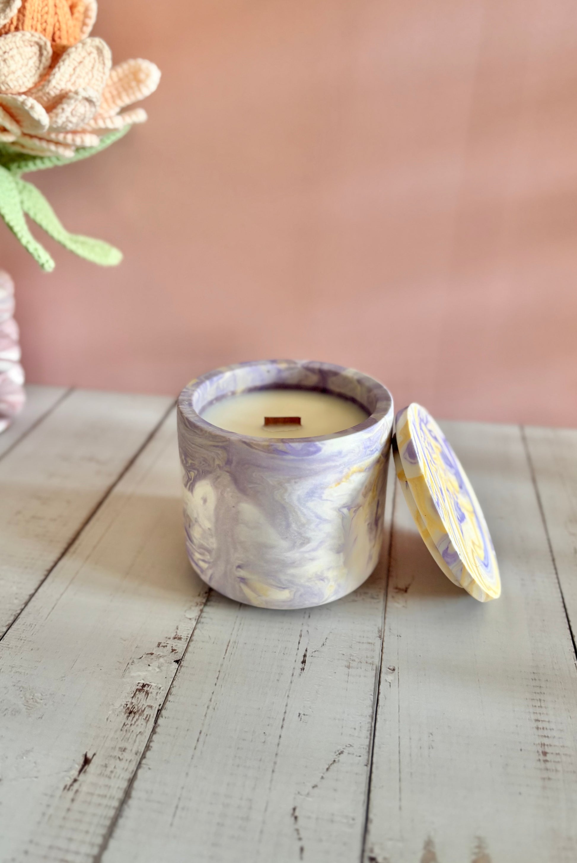 Candele in fiore - Crea la tua candela in eco-resina - Kookie.it