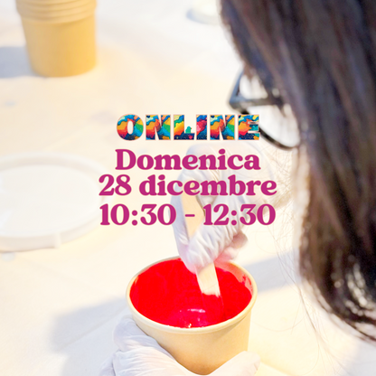 Workshop ONLINE LIVE: vassoio in tecnica terrazzo