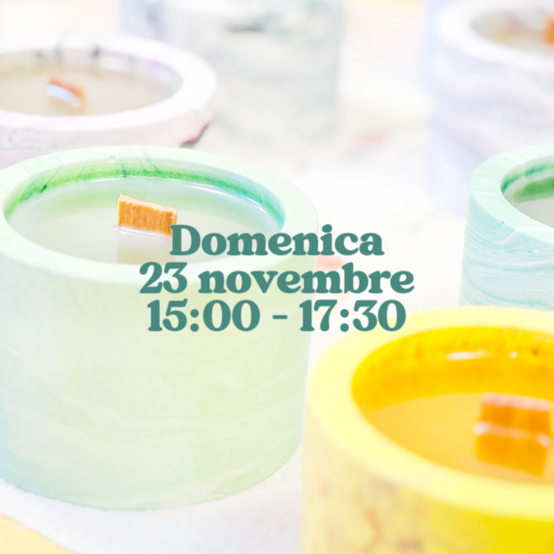 Laboratorio: set di piattino e candela profumata @ Cascina Nascosta - Milano