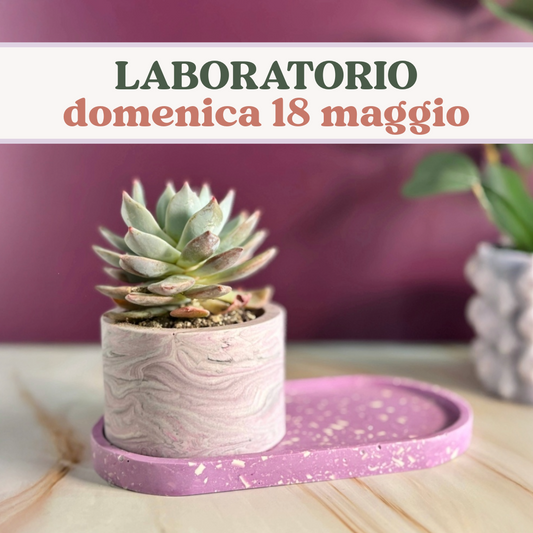 Laboratorio: set di piattino e vasetto con piantina @ Cascina Nascosta - Milano