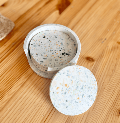 Kookie.it Arredamento Kit Fai da Te - Crea il tuo Set di Sottobicchieri in Eco Resina