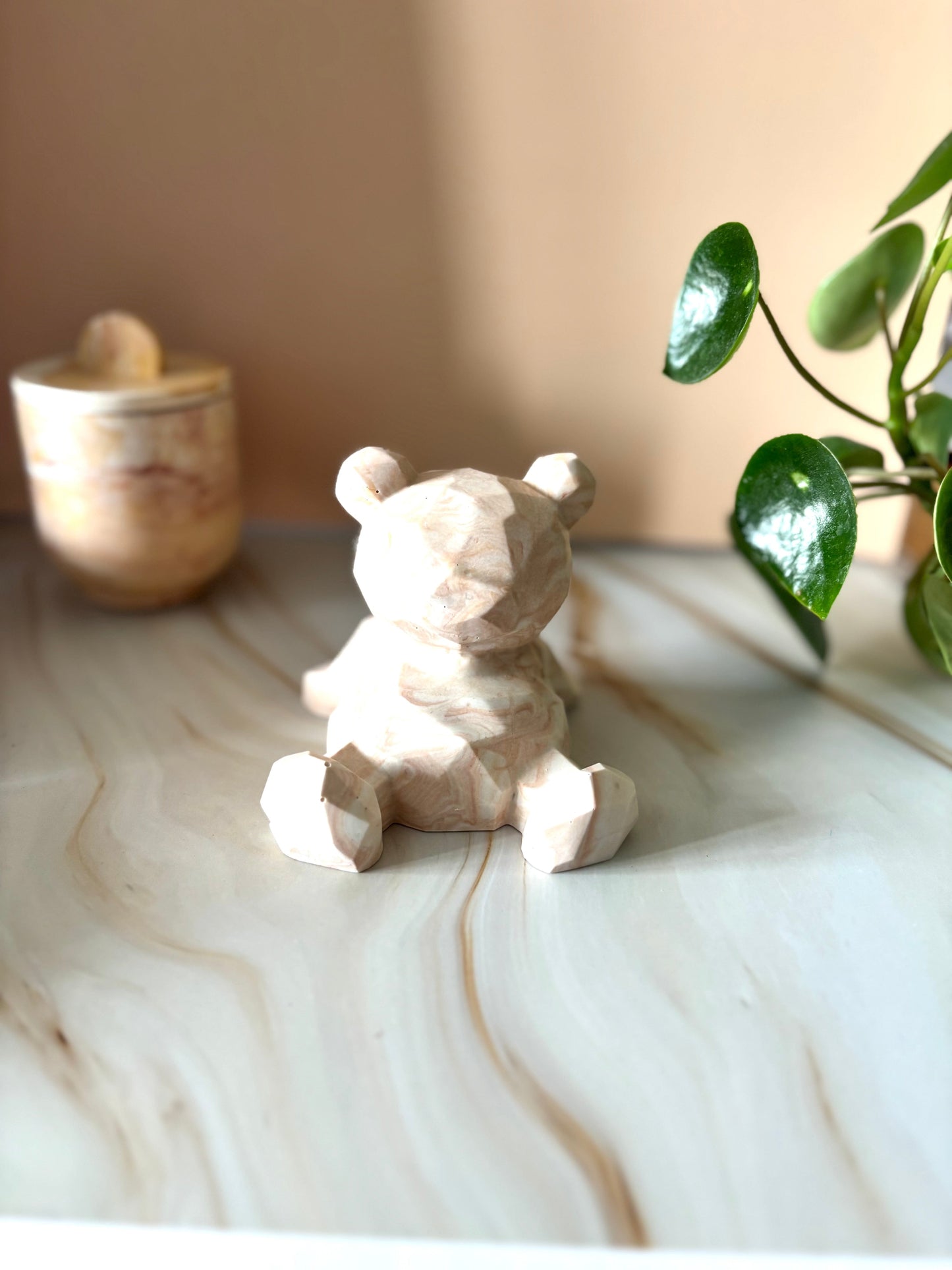 Kookie.it Arredamento Porta cellulare “Orsetto” in eco resina – realizzato a mano