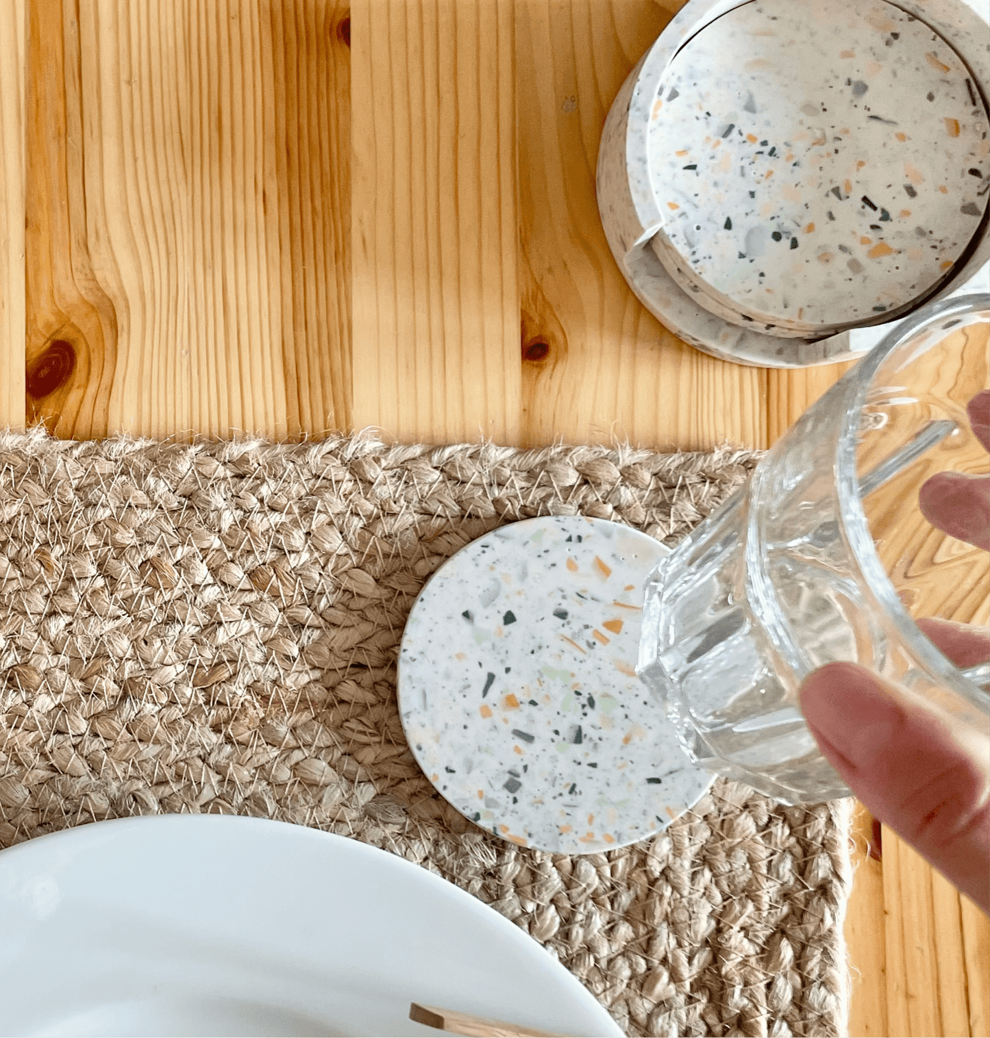 Kookie.it Arredamento Set di sottobicchieri terrazzo Sierra