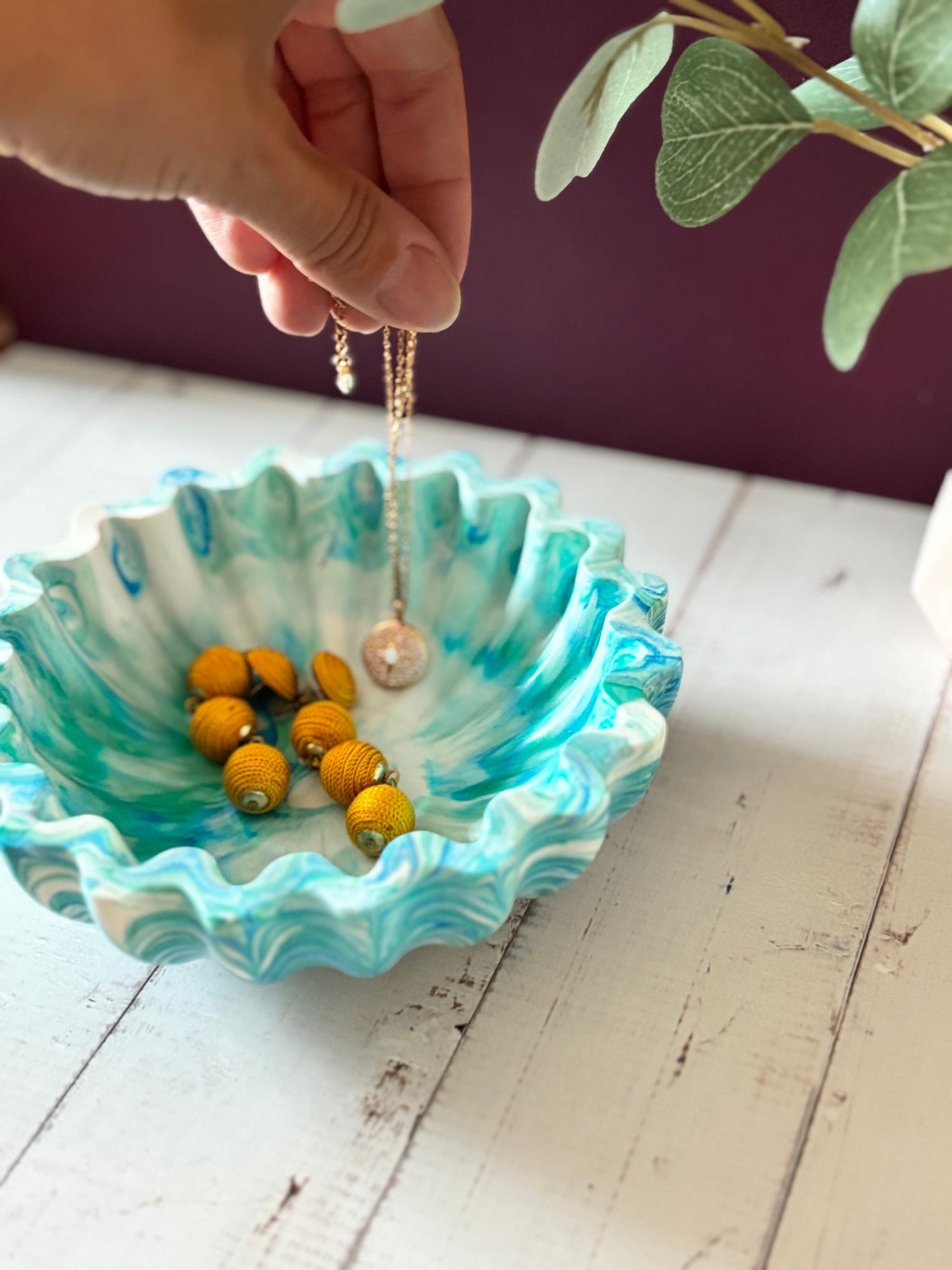 Kookie.it Arredo Svuotatasche porta gioielli - Ocean