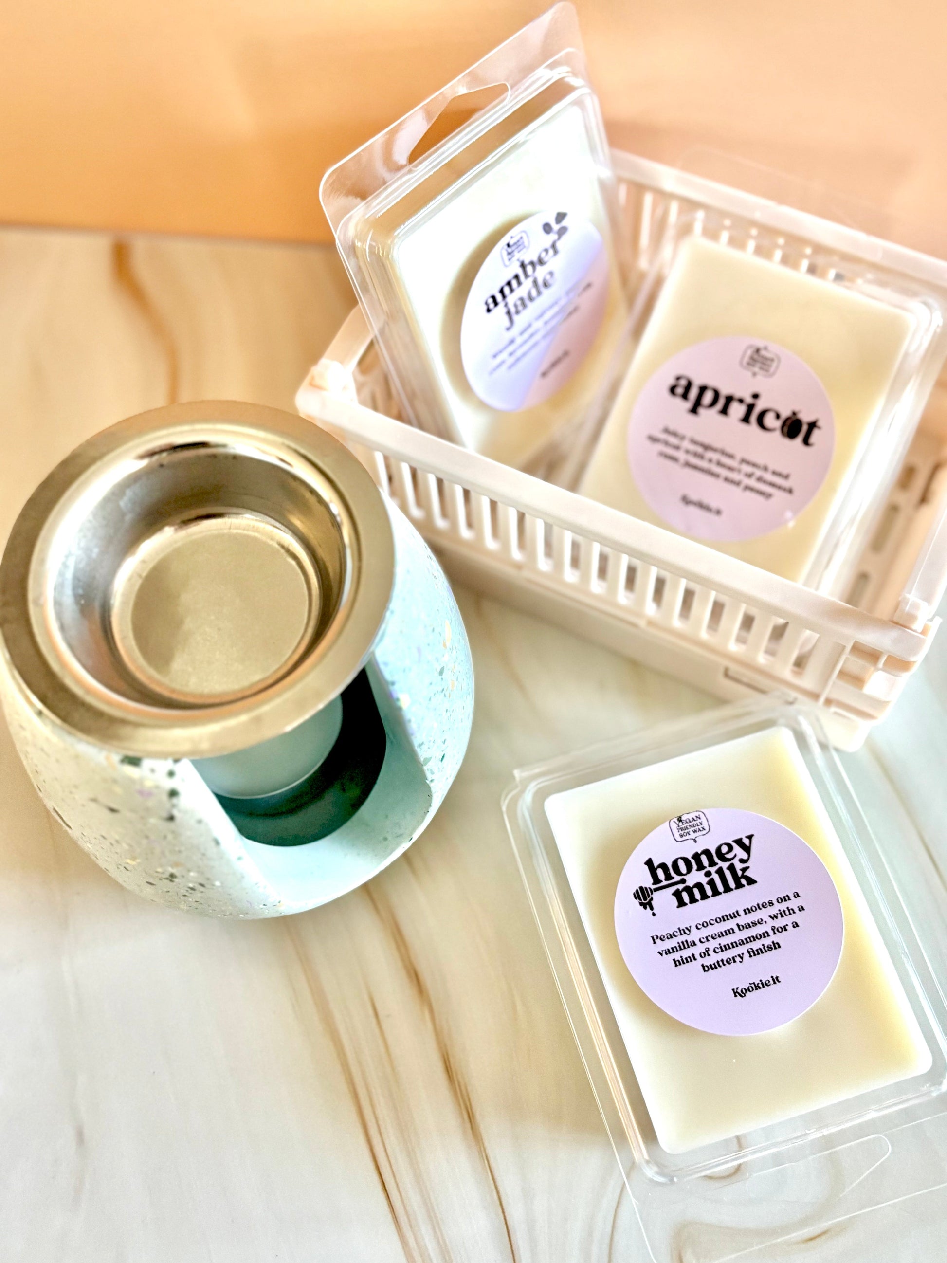 Kookie.it Brucia Essenze Sage – Handmade con piattino in acciaio