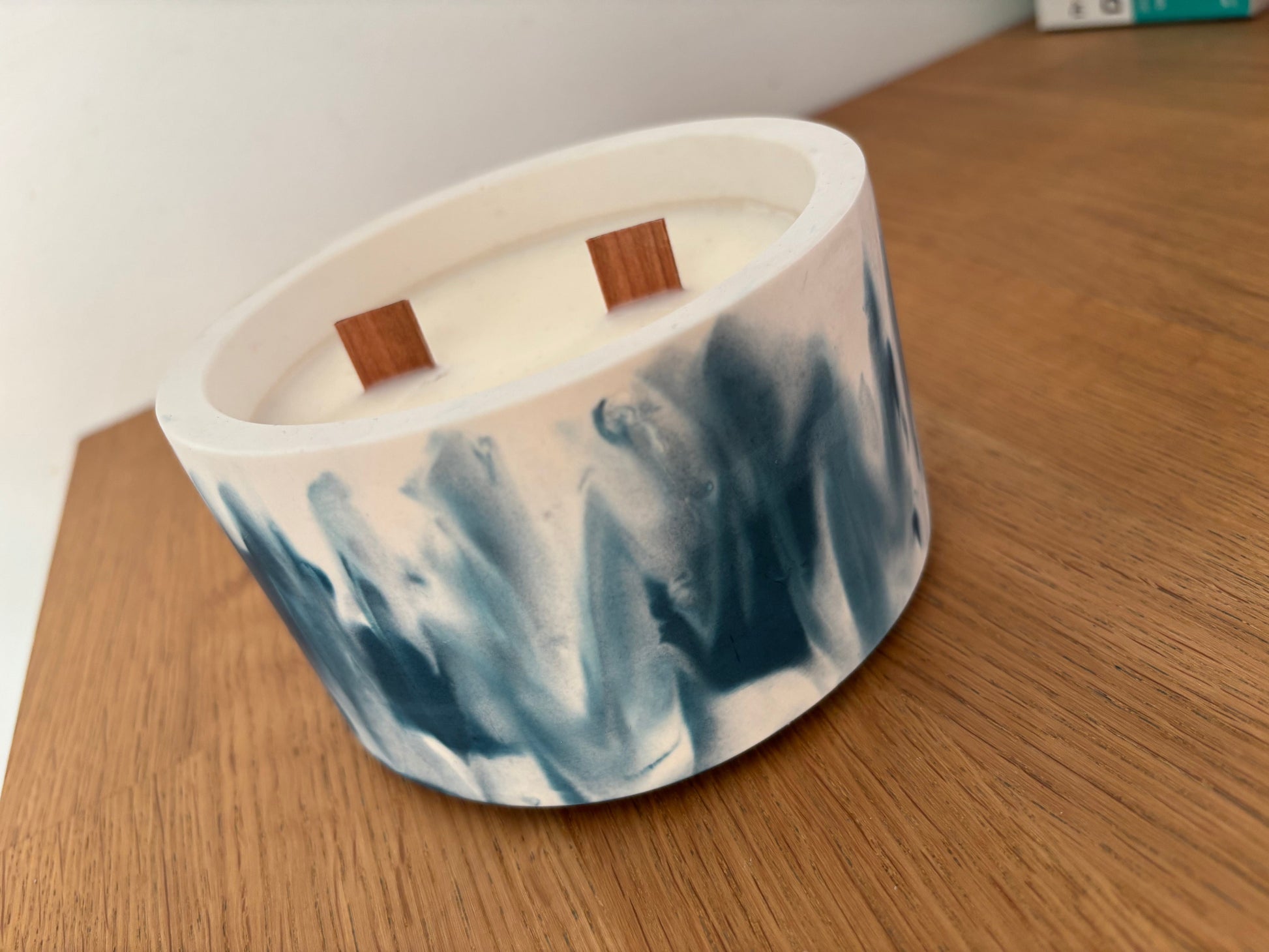 Kookie.it Candela grande Blu - Profumo Natalizio