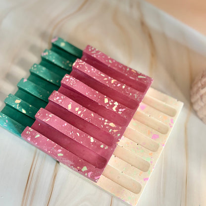 Kookie.it Porta Sapone Moderno Geometrico - Spring Dalia