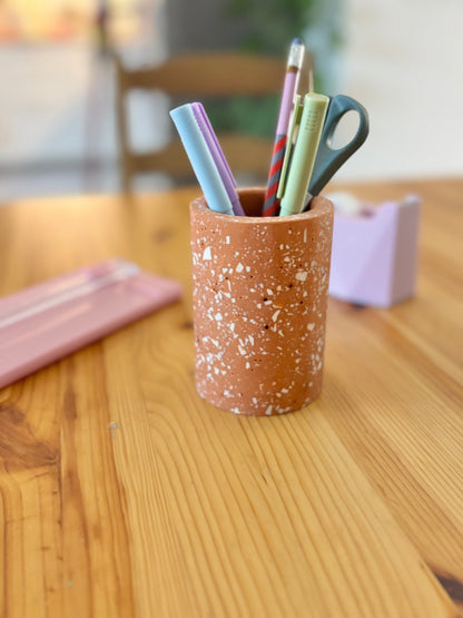 Kookie.it Portapenne / porta spazzolino Terracotta