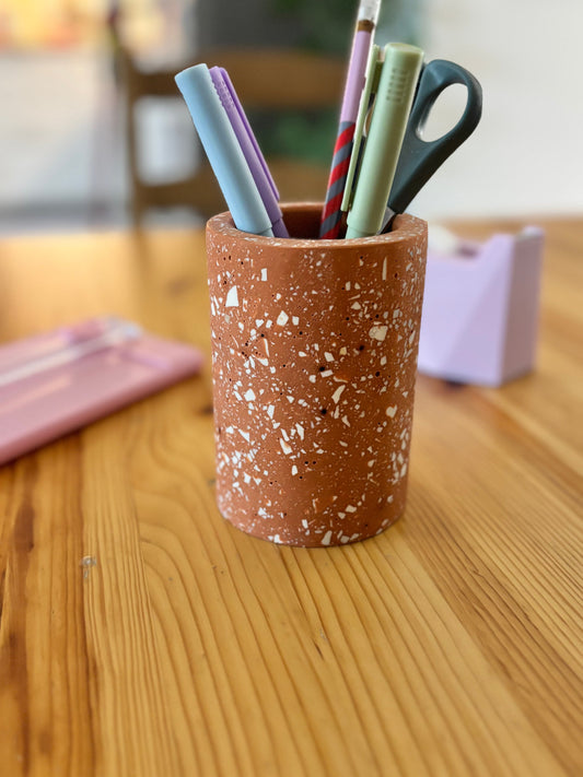Kookie.it Portapenne / porta spazzolino Terracotta