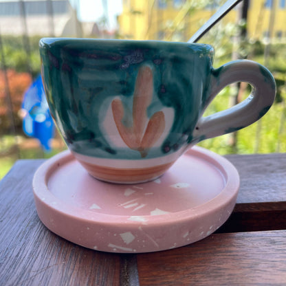 Sottobicchiere Terrazzo Mini Rosa - Kookie